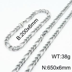 SS Jewelry Set(Most Men) - KS140027-Z