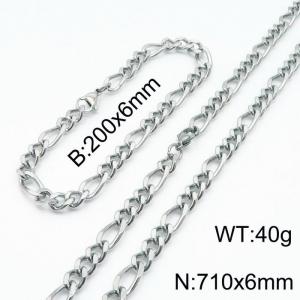 SS Jewelry Set(Most Men) - KS140028-Z