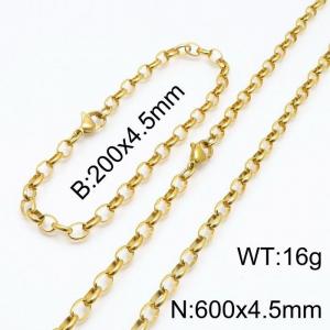 SS Jewelry Set(Most Men) - KS140054-Z