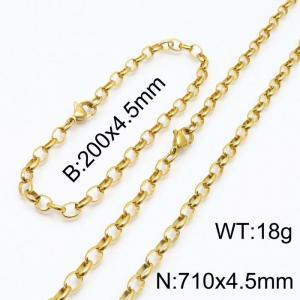 SS Jewelry Set(Most Men) - KS140056-Z