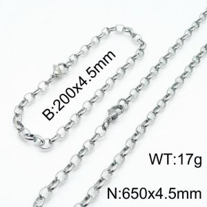 SS Jewelry Set(Most Men) - KS140062-Z