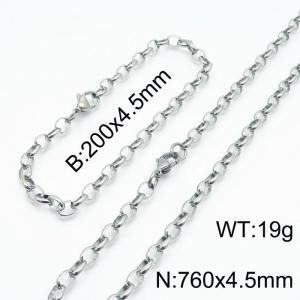 SS Jewelry Set(Most Men) - KS140064-Z