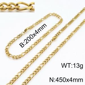 SS Jewelry Set(Most Men) - KS140065-Z