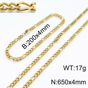 SS Jewelry Set(Most Men) - KS140069-Z