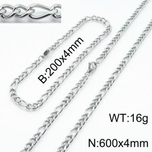 SS Jewelry Set(Most Men) - KS140075-Z
