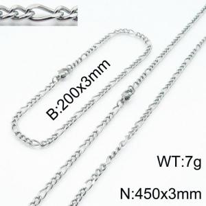 SS Jewelry Set(Most Men) - KS140086-Z