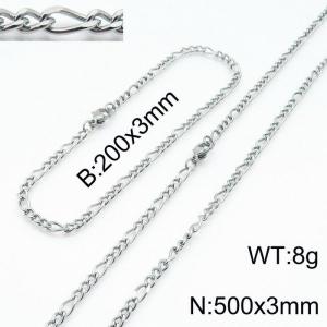 SS Jewelry Set(Most Men) - KS140087-Z