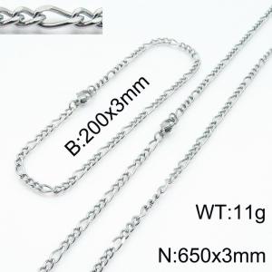 SS Jewelry Set(Most Men) - KS140090-Z