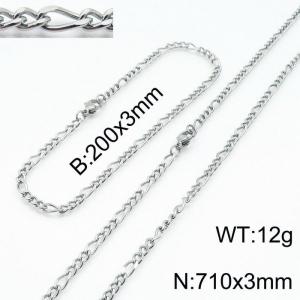 SS Jewelry Set(Most Men) - KS140091-Z