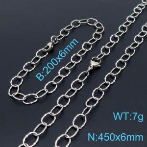 SS Jewelry Set(Most Men) - KS140248-Z