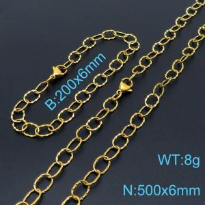 SS Jewelry Set(Most Men) - KS140257-Z