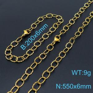 SS Jewelry Set(Most Men) - KS140258-Z