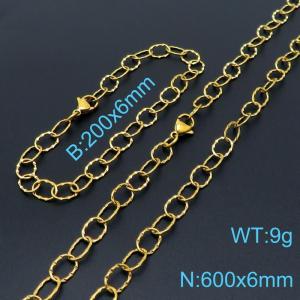 SS Jewelry Set(Most Men) - KS140259-Z