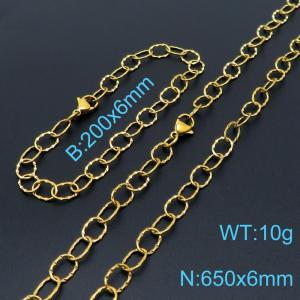SS Jewelry Set(Most Men) - KS140260-Z