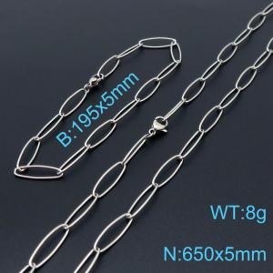 SS Jewelry Set(Most Men) - KS140268-Z