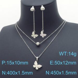 SS Jewelry Set(Most Women) - KS140368-TJG