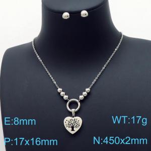 SS Jewelry Set(Most Women) - KS140635-TJG