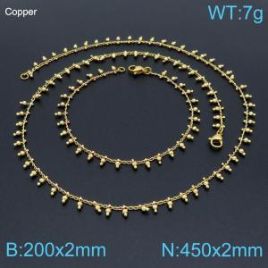 Copper Jewelry Set(Most Women) - KS140716-Z