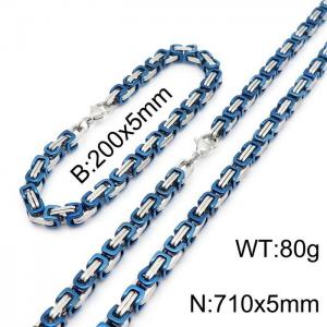 SS Jewelry Set(Most Men) - KS140947-Z
