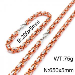SS Jewelry Set(Most Men) - KS140994-Z