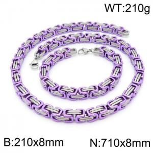 SS Jewelry Set(Most Men) - KS141075-Z