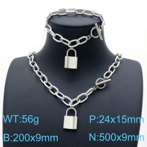 SS Jewelry Set(Most Women) - KS141264-Z
