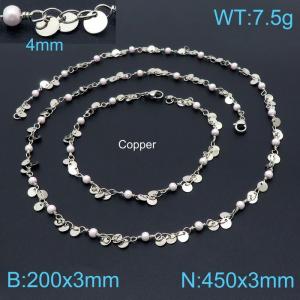 Copper Jewelry Set(Most Women) - KS141400-Z