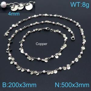 Copper Jewelry Set(Most Women) - KS141401-Z