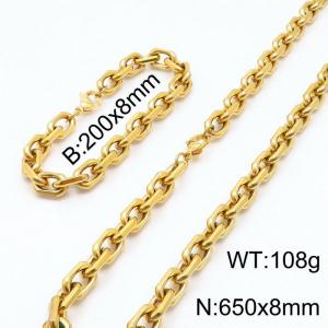 SS Jewelry Set(Most Men) - KS141425-Z