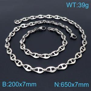SS Jewelry Set(Most Men) - KS141687-Z