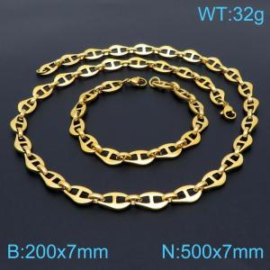 SS Jewelry Set(Most Men) - KS141692-Z