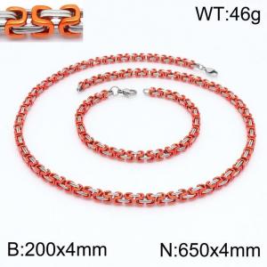 SS Jewelry Set(Most Men) - KS141719-Z