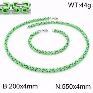 SS Jewelry Set(Most Men) - KS141741-Z
