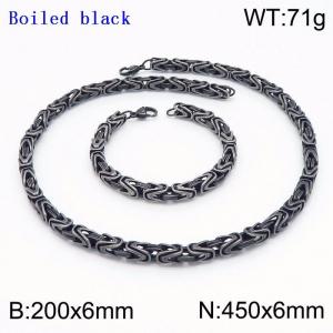 SS Jewelry Set(Most Men) - KS141755-Z