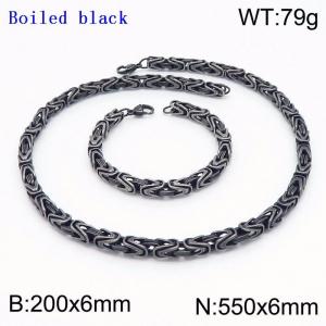 SS Jewelry Set(Most Men) - KS141757-Z