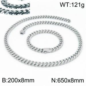 SS Jewelry Set(Most Men) - KS141815-Z