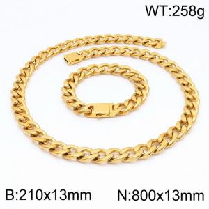 SS Jewelry Set(Most Men) - KS141834-Z