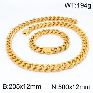 SS Jewelry Set(Most Men) - KS141836-Z