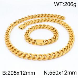 SS Jewelry Set(Most Men) - KS141837-Z