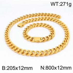 SS Jewelry Set(Most Men) - KS141842-Z