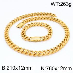 SS Jewelry Set(Most Men) - KS141857-Z