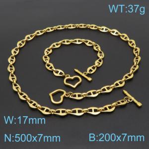 SS Jewelry Set(Most Men) - KS141910-Z