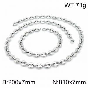 SS Jewelry Set(Most Men) - KS142224-Z