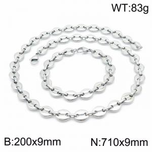 SS Jewelry Set(Most Men) - KS142230-Z
