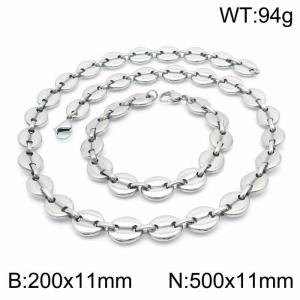 SS Jewelry Set(Most Men) - KS142234-Z