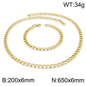 SS Jewelry Set(Most Men) - KS142525-Z