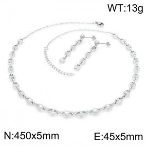 SS Jewelry Set(Most Women) - KS142841-YX