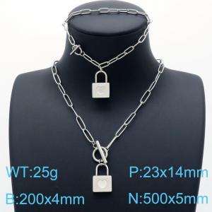 SS Jewelry Set(Most Women) - KS142979-Z