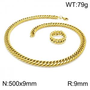 SS Jewelry Set(Most Men) - KS143842-Z