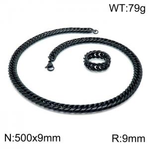 SS Jewelry Set(Most Men) - KS143848-Z